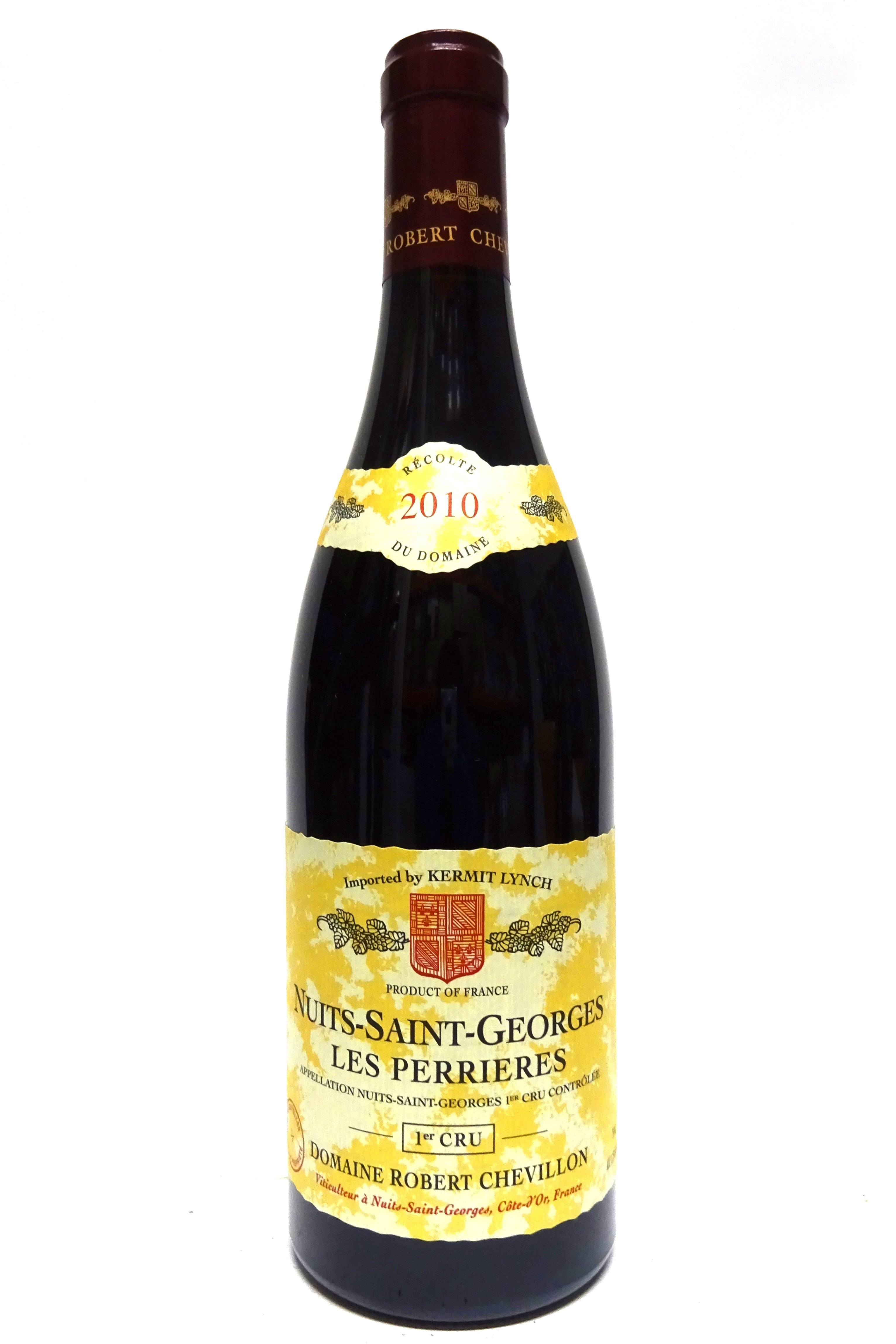 Chevillon 2010 Nuits St. Georges 1er Cru Perrieres – Chambers Street Wines