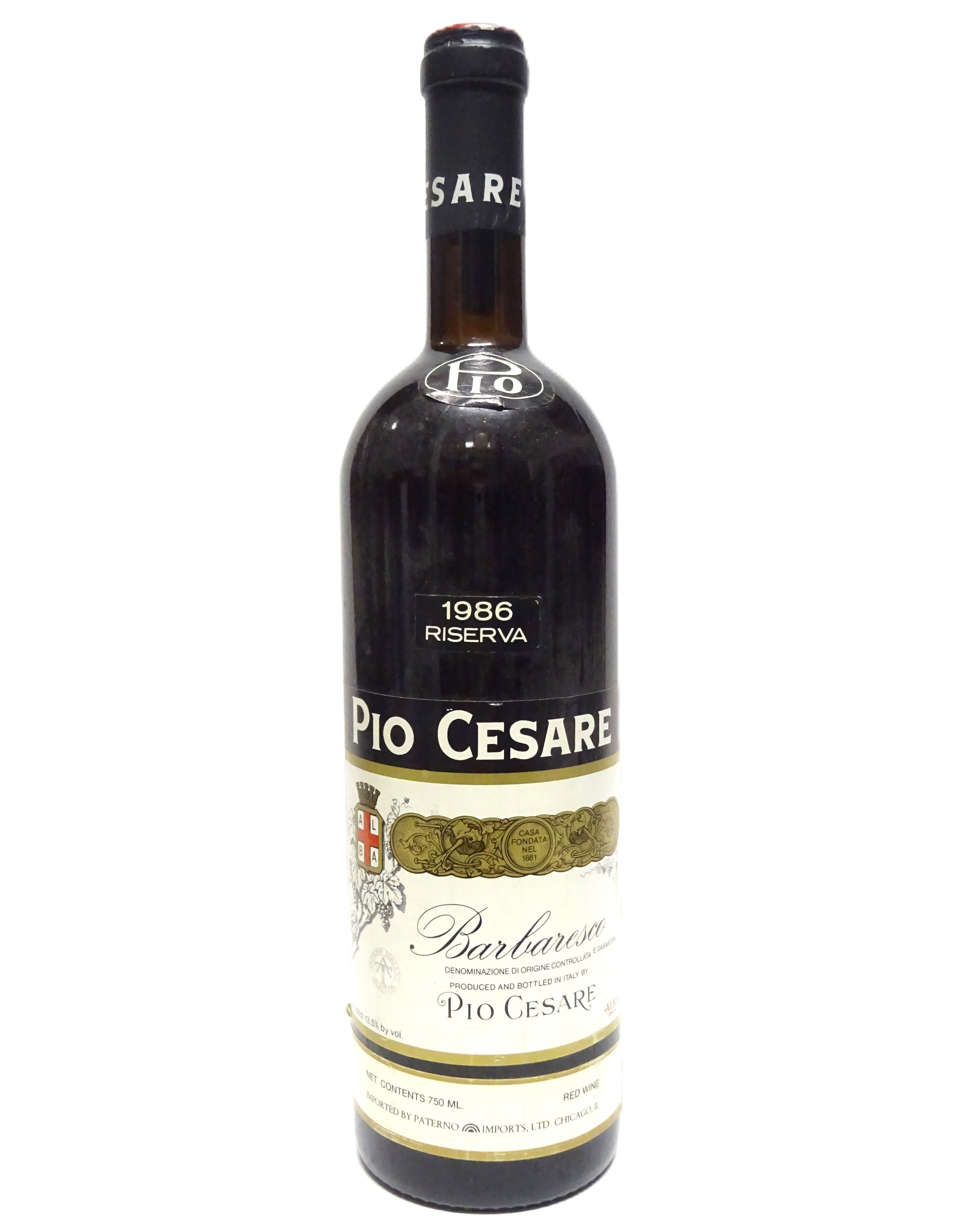 Pio Cesare 1986 Barbaresco Riserva – Chambers Street Wines