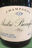 Beaufort, Andre 2014 Champagne Polisy Derriere L'Eglise [Disg. Jan 2024]