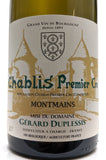 Duplessis, Gerard 2021 Chablis 1er Cru Montmains