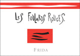 Foulards Rouges 2024 Frida