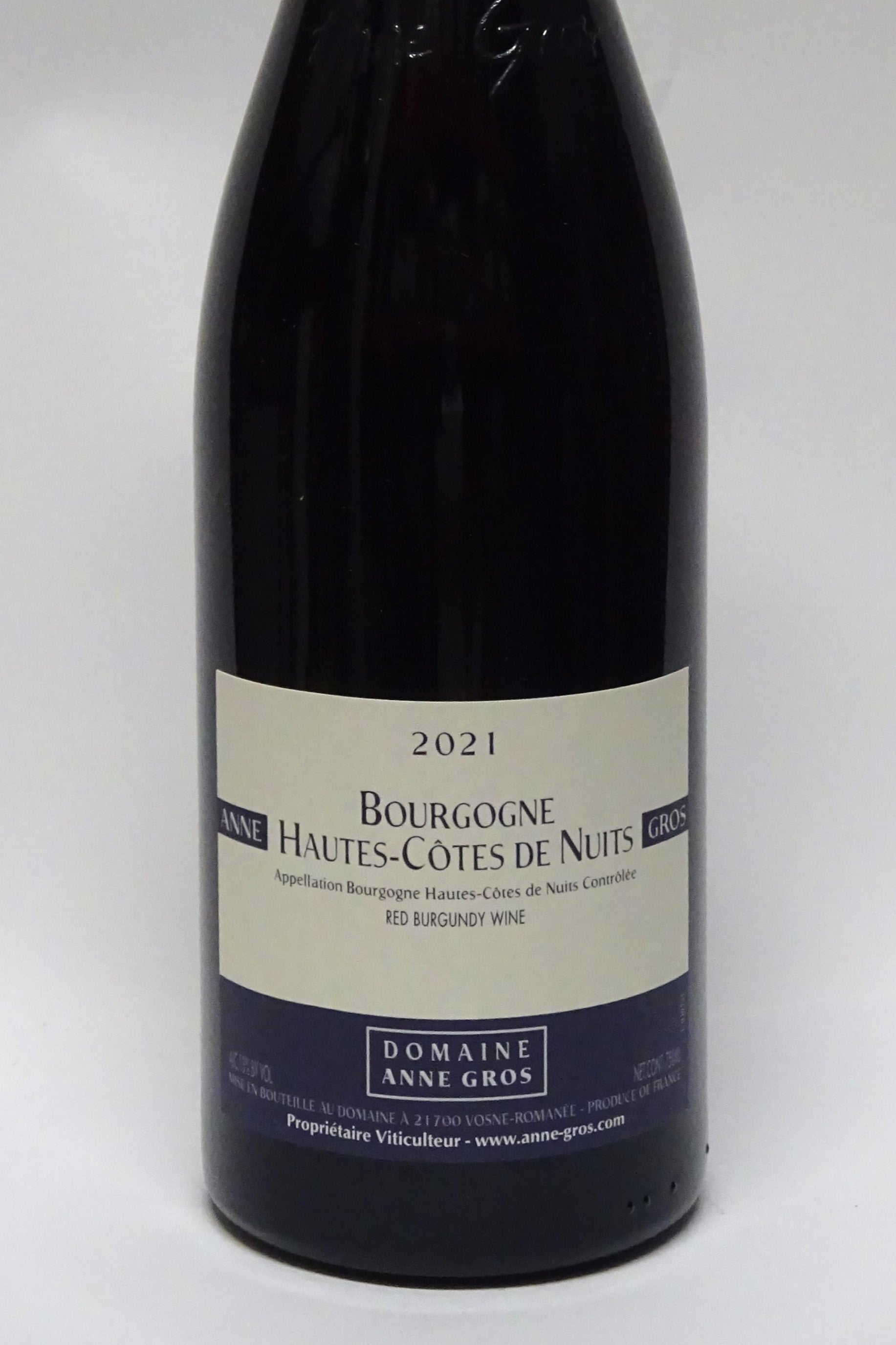 BOURGOGNE HAUTES COTES DE NUITS 2021(2本) Gros, Anne 2021 Bourgogne Hautes-Cote de Nuits – Chambers