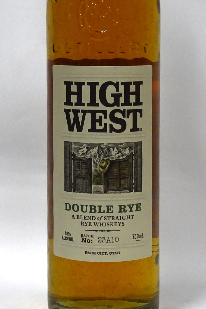 High West Double Rye Whiskey – Chambers Street Wines