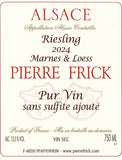 Frick, Pierre 2024 Alsace Riesling Pur Vin Marne et Loess