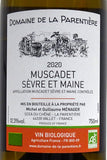 Parentiere 2020 Muscadet Sevre et Maine Vieilles Vignes