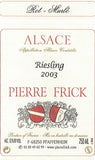 Frick, Pierre 2003 Alsace Riesling Rot Murlé