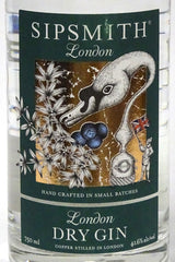 Sipsmith London Dry Gin 750ml – Chambers Street Wines