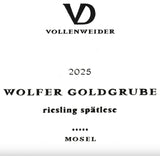 Vollenweider 2025 Riesling Goldgrube Spatlese