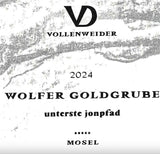 Vollenweider 2024 Riesling Goldgrube Unterste Jonpfad Trocken