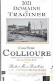 Traginer 2021 Collioure Rouge CaracTerre